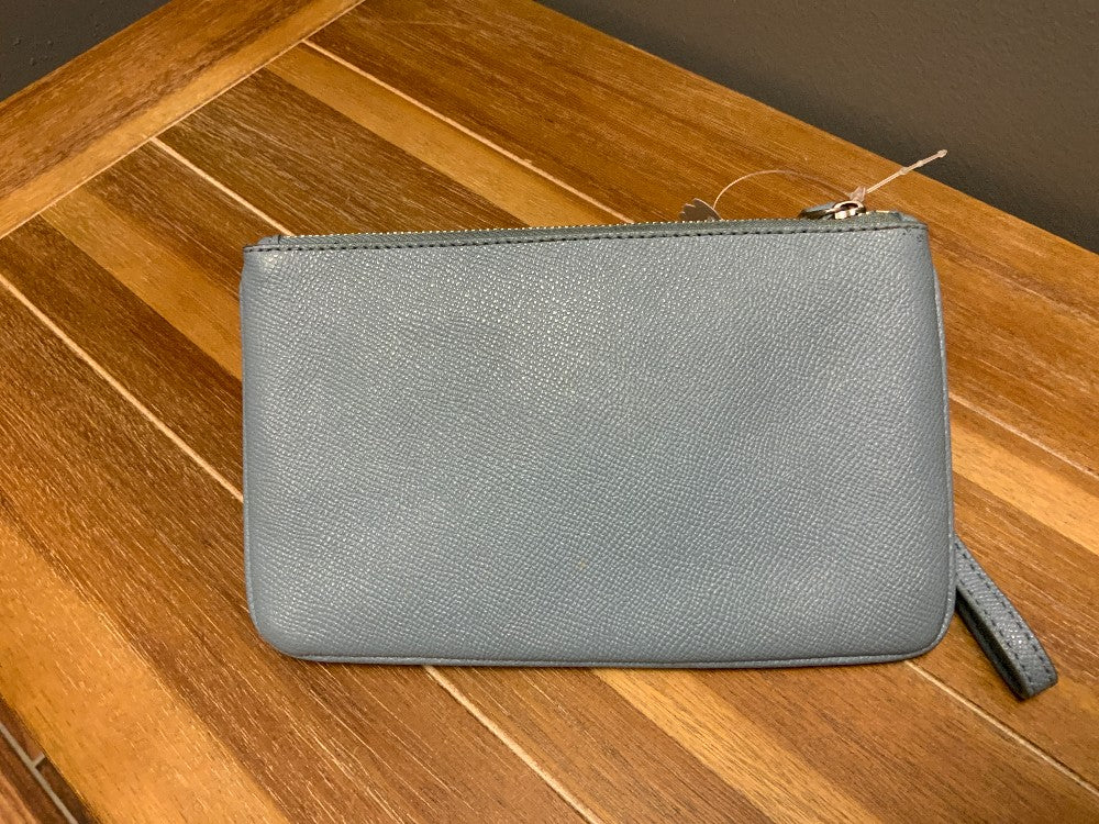Blue Coach Wristlet