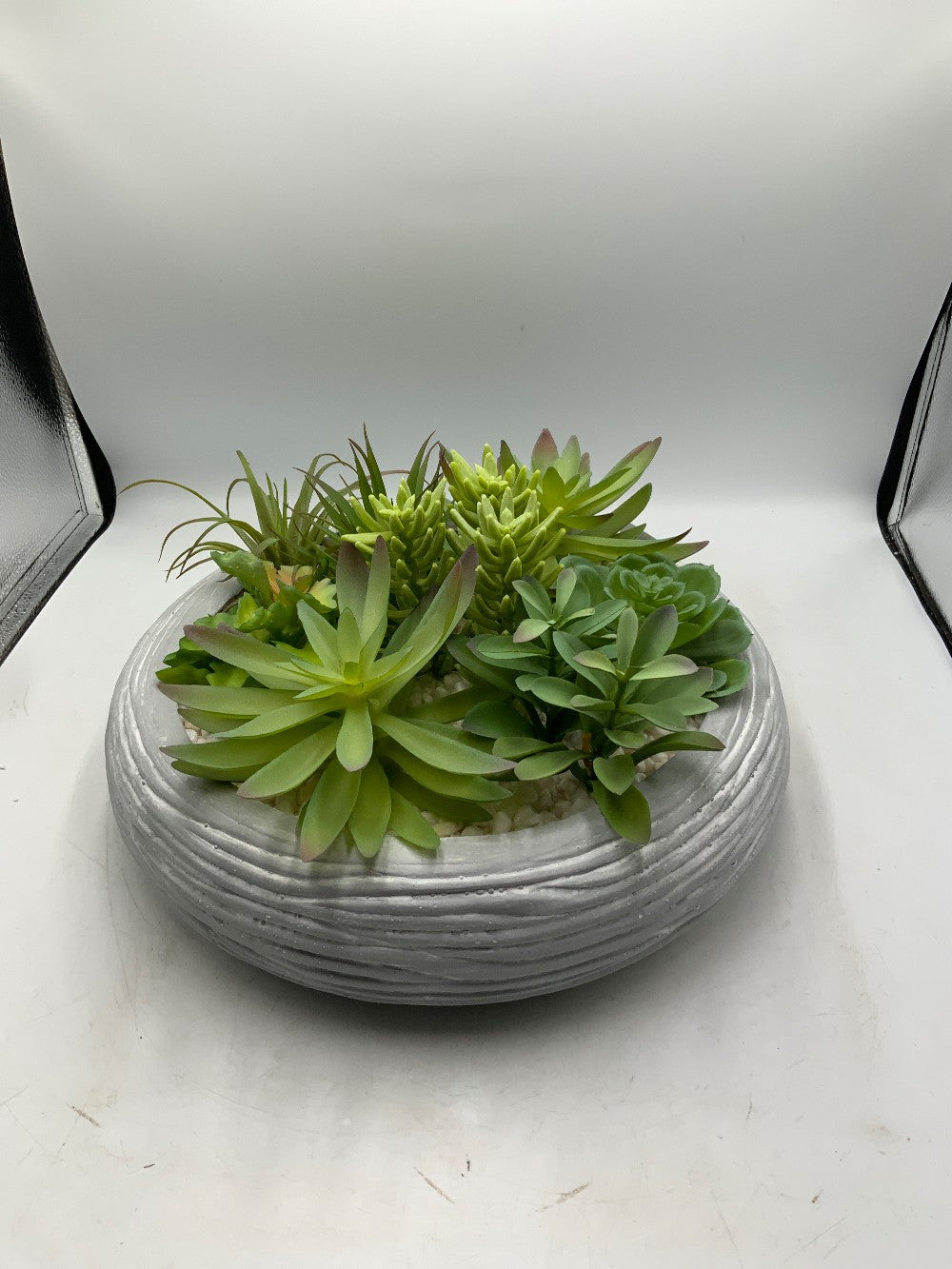 Lg Faux Succulent