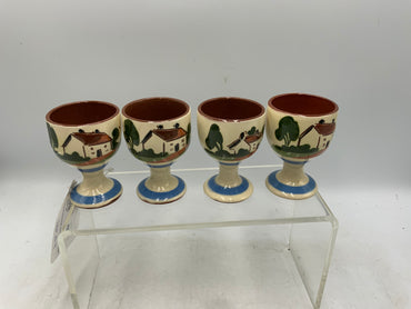 Torquay Pottery Mottoware Set of 4