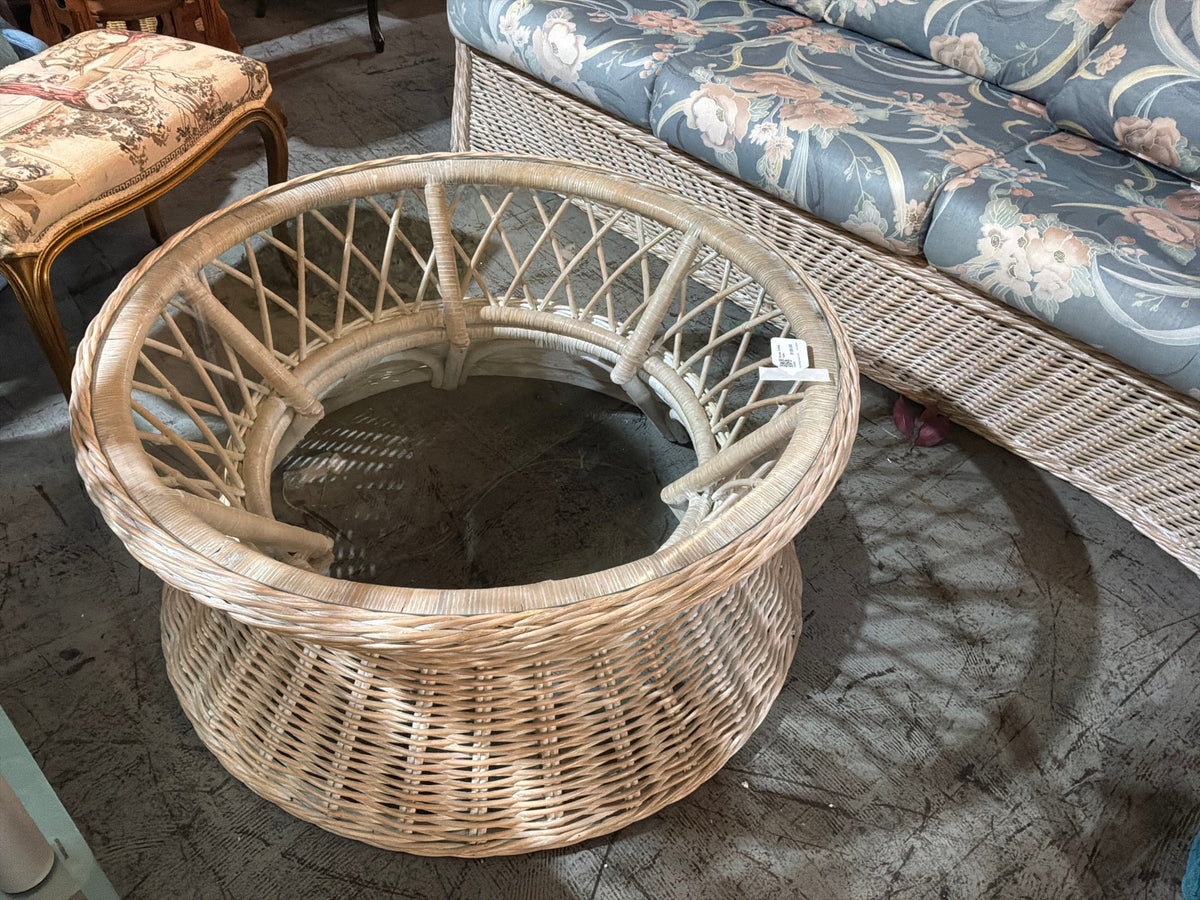 Wicker Coffee Table