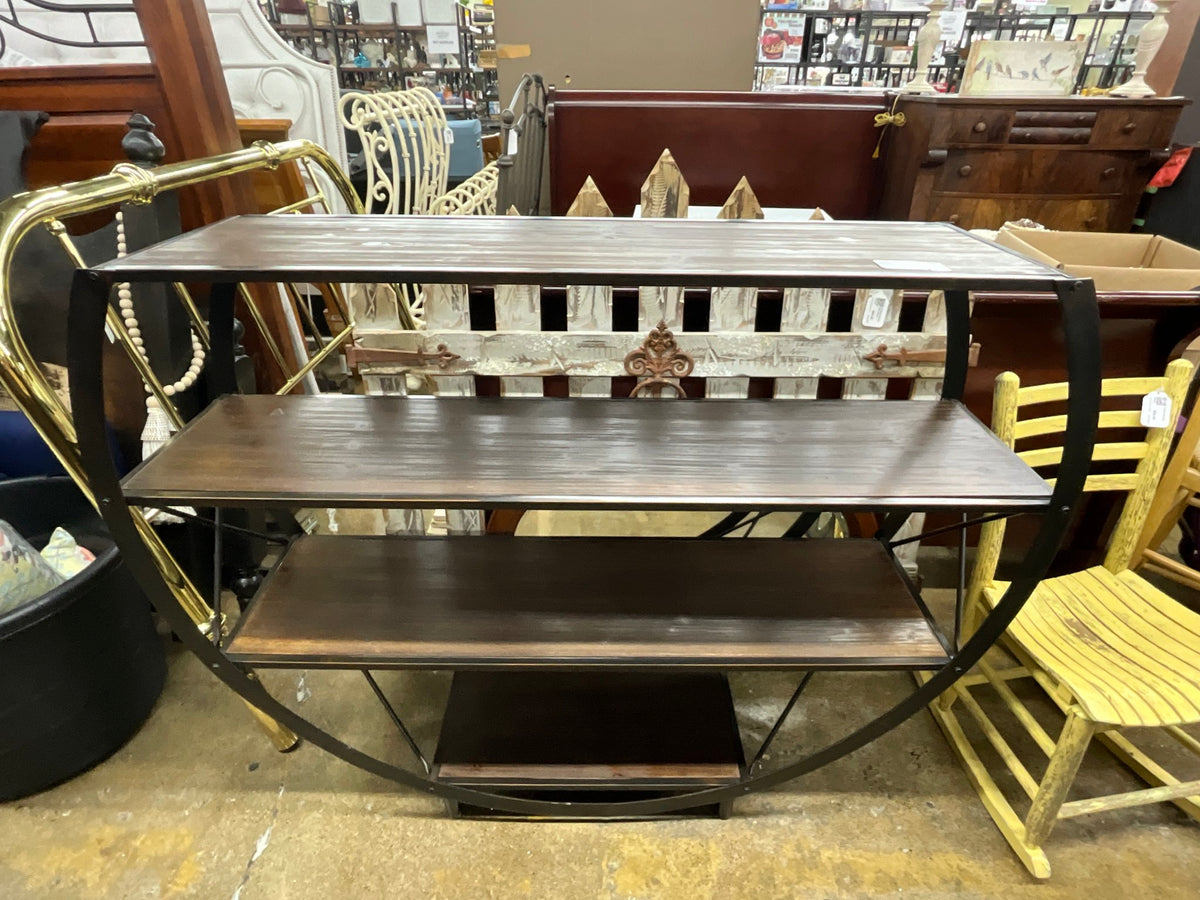 Round Sofa Table/ Bookcase
