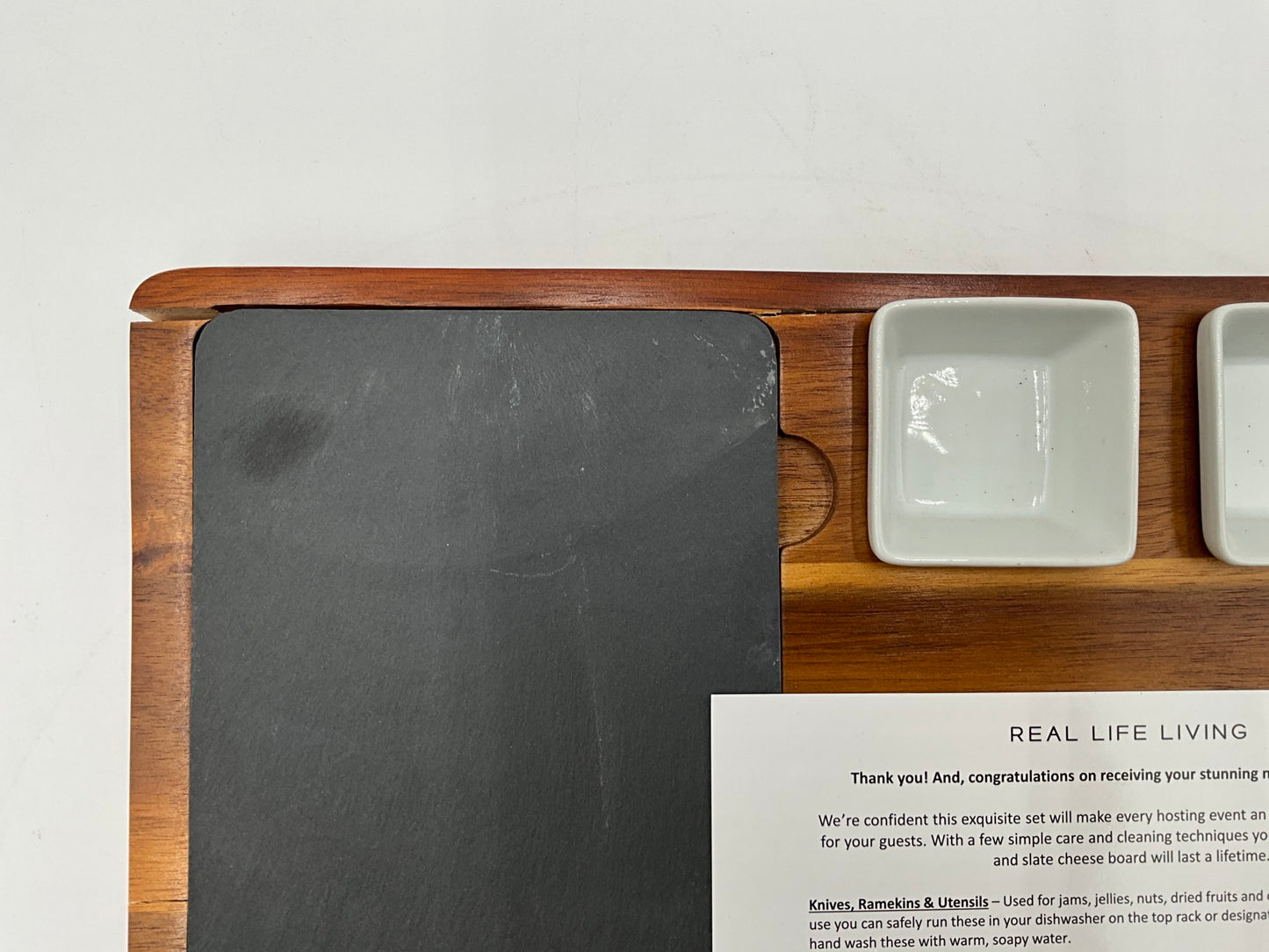 NEW Real Life Living Serving Board