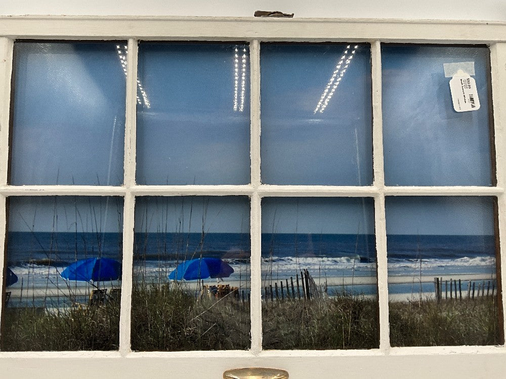Beach Scene In Window