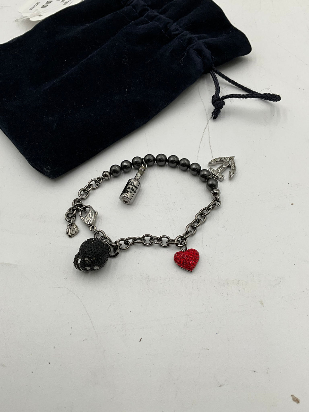 Disney Pirate Swarvoski Bracelet
