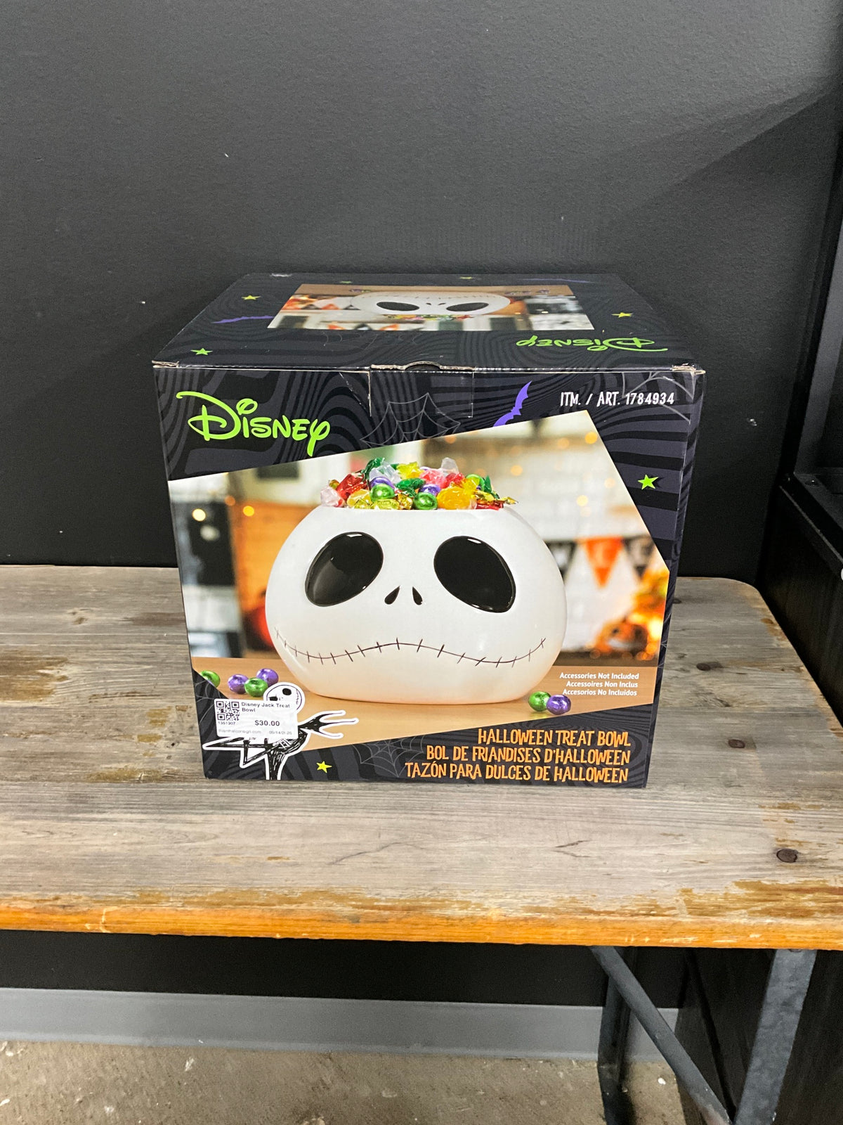 Disney Jack Treat Bowl