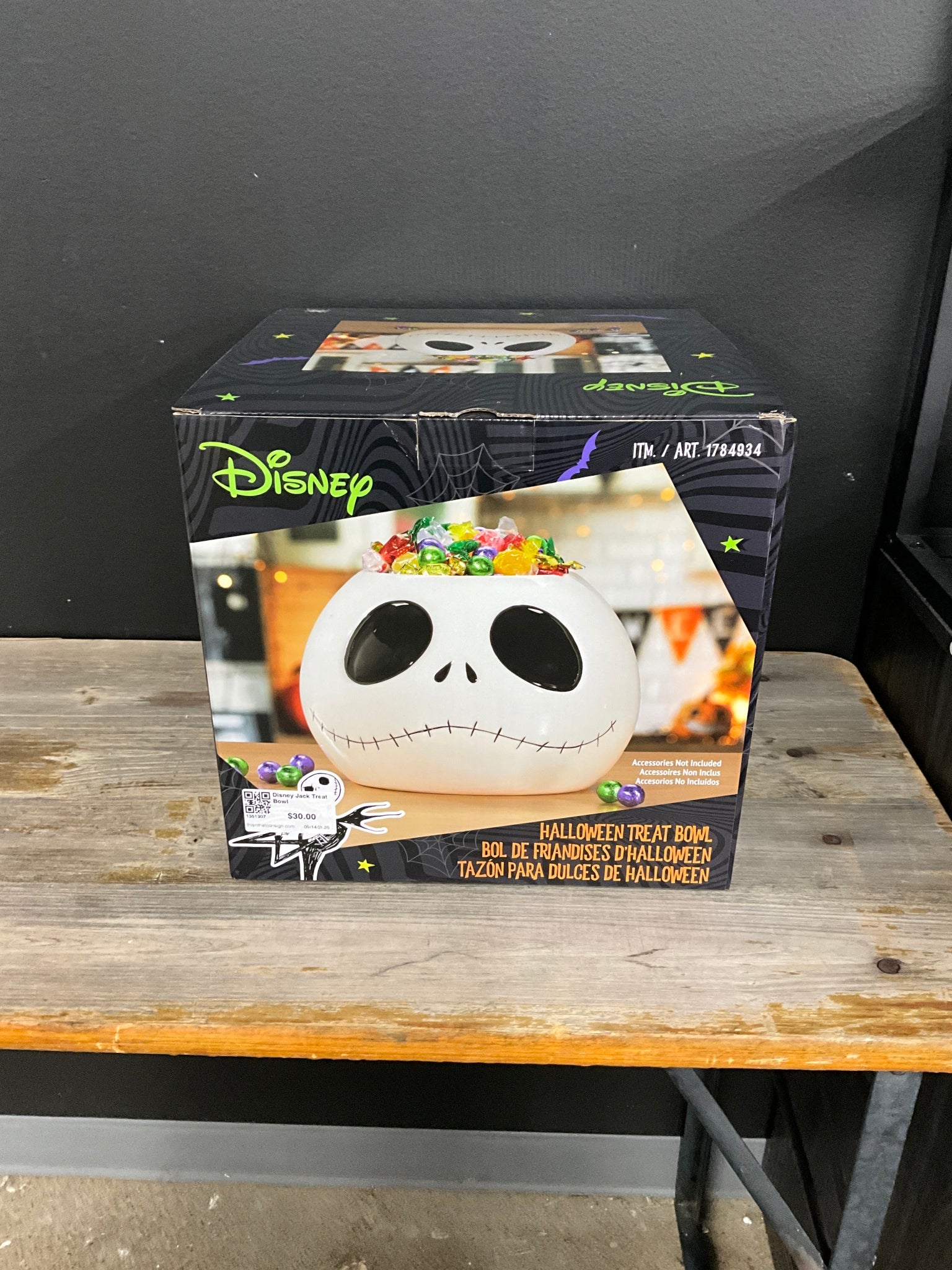 Disney Jack Treat Bowl