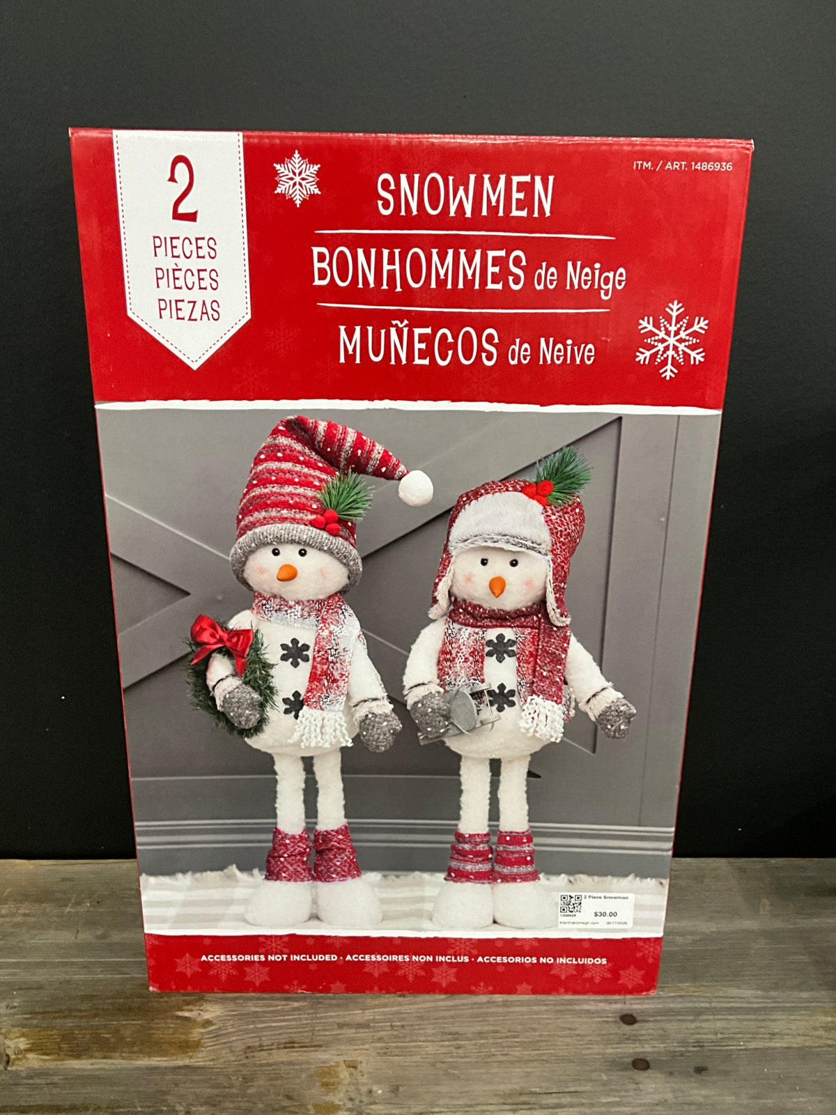 2 Piece Snowman