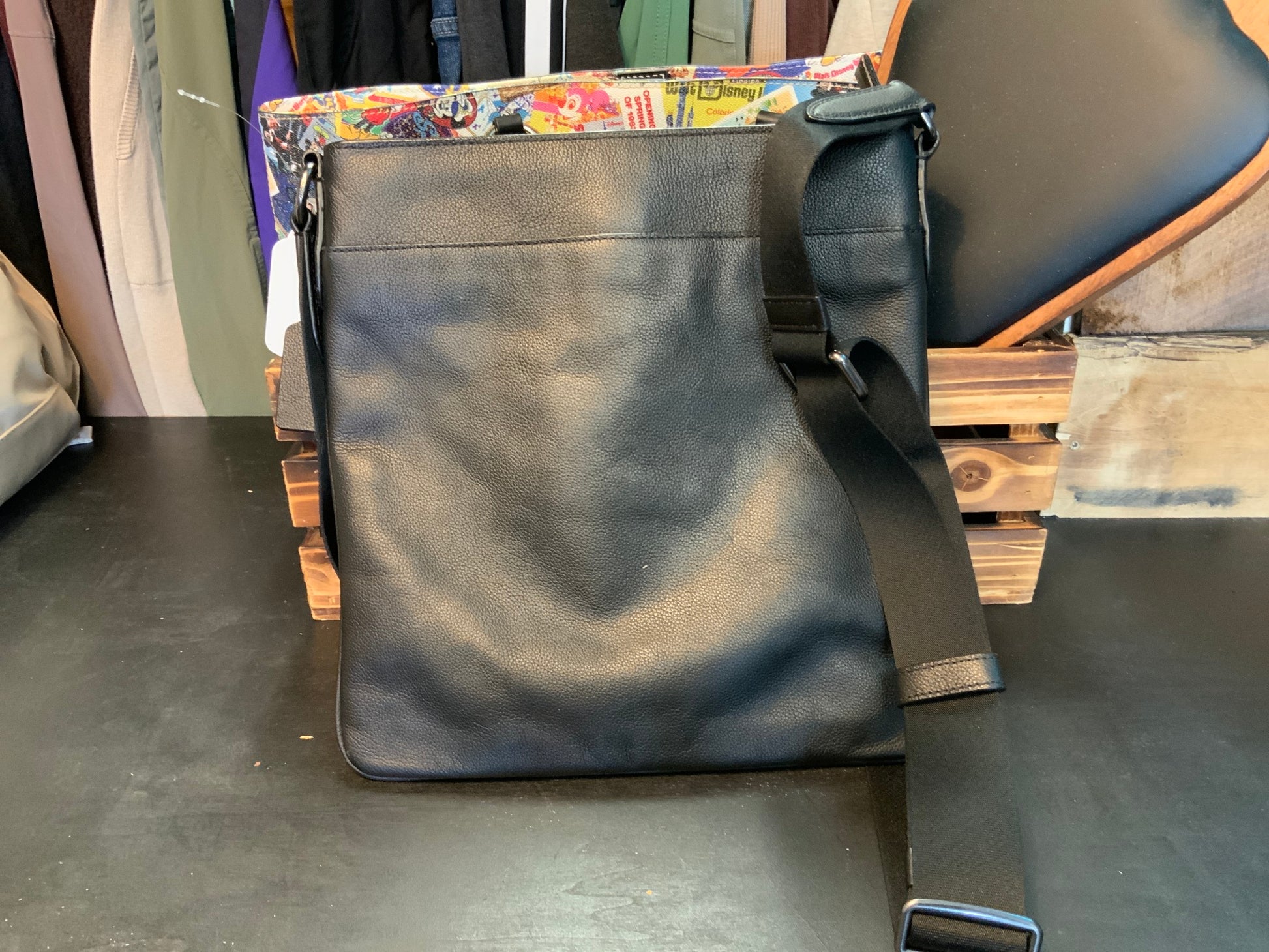 Black Coach Crossbody