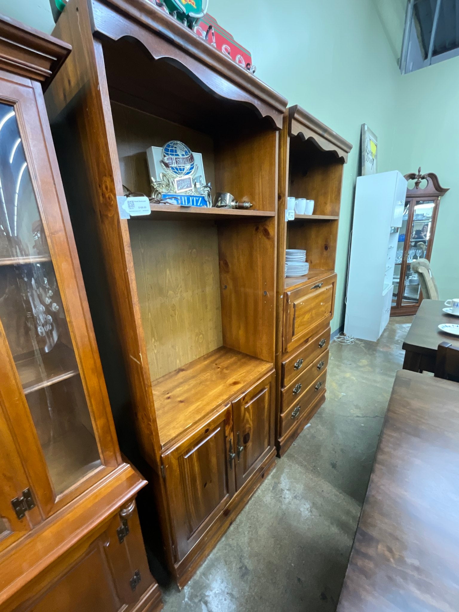 Wood Bookcase