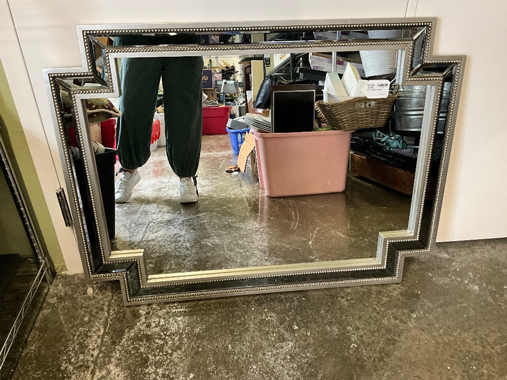 Mirror W/Silver Frame