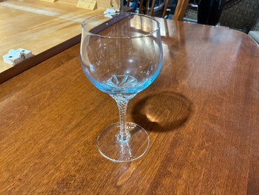 Sasaki Hawthorne Azure Blue Set 12 Wine Glasses