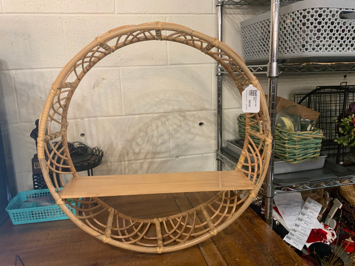 Bamboo Wall Shelf