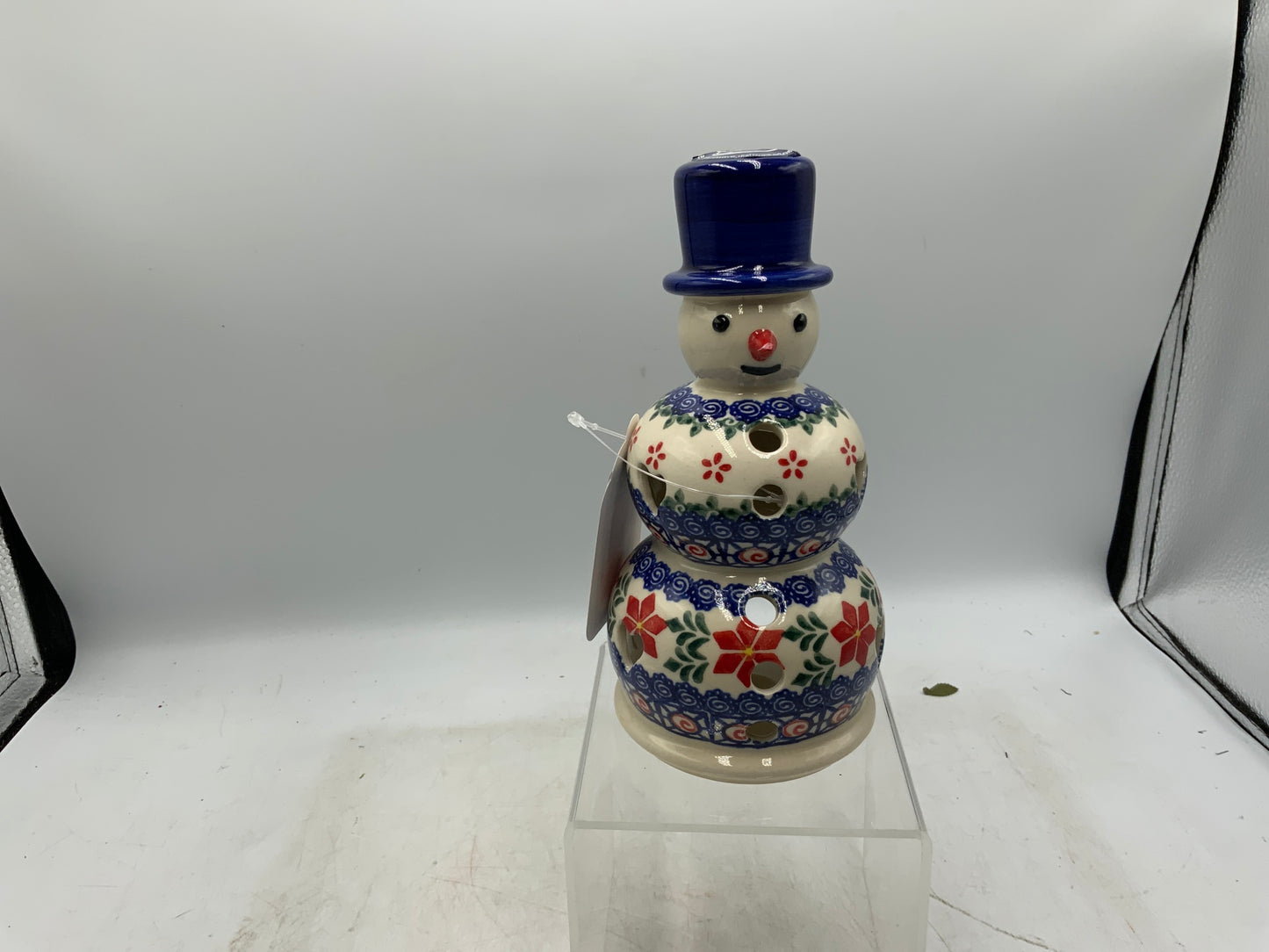 Polish Pottery Snowman