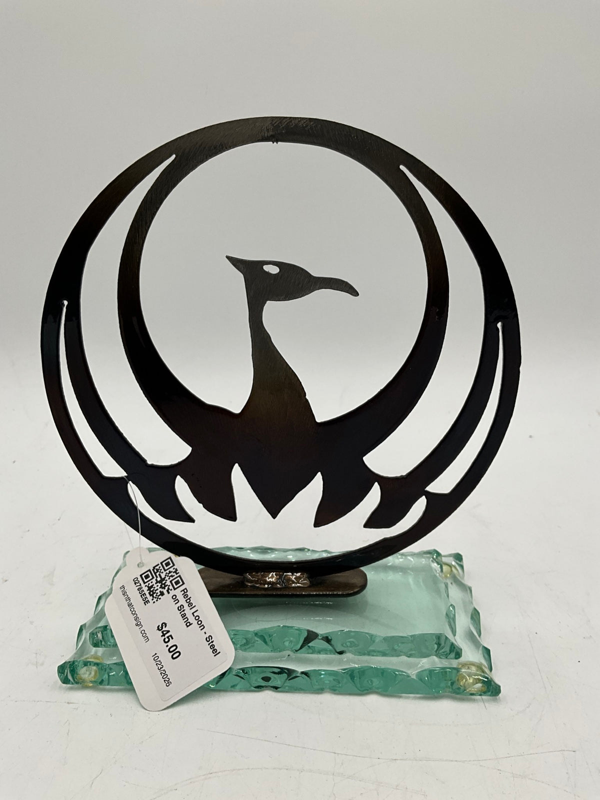Rebel Loon - Steel on Stand