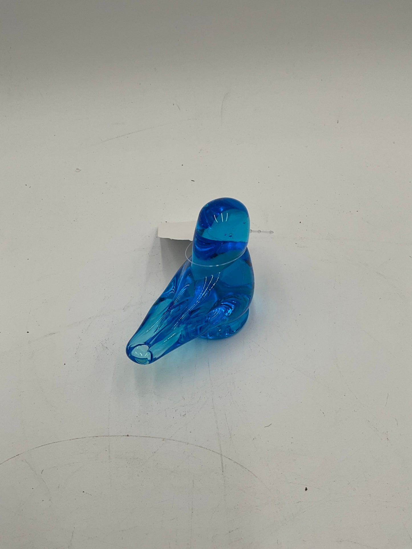 Ron Ray Signed Blue Bird Paper Weight