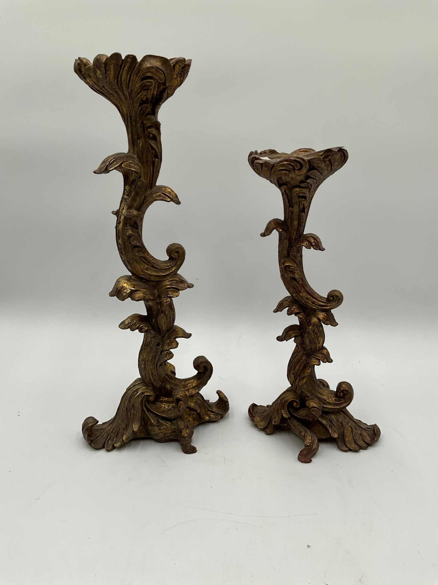 Bronze Revival Candlestick Set of 2