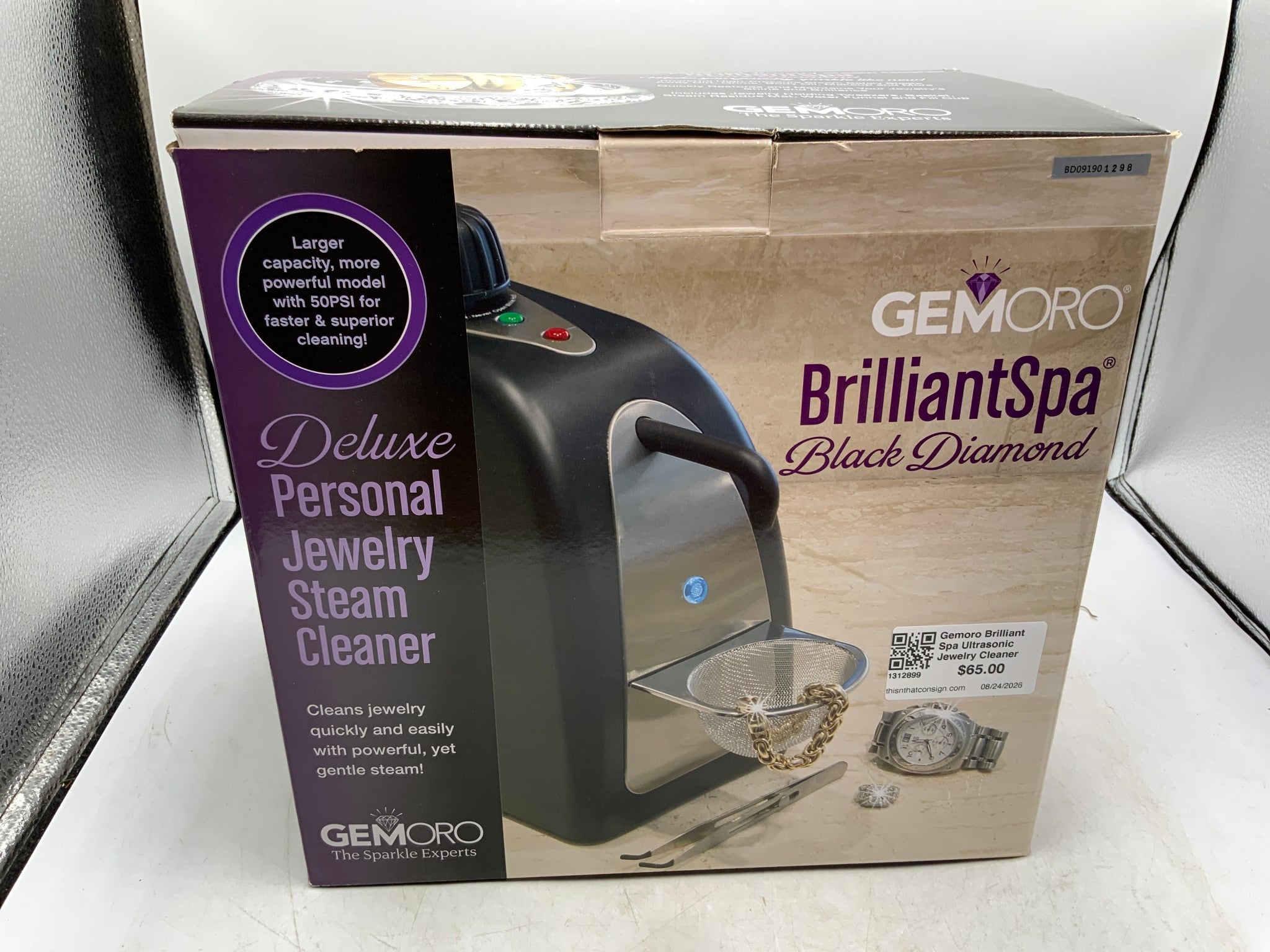 Gemoro Brilliant Spa Ultrasonic Jewelry Cleaner