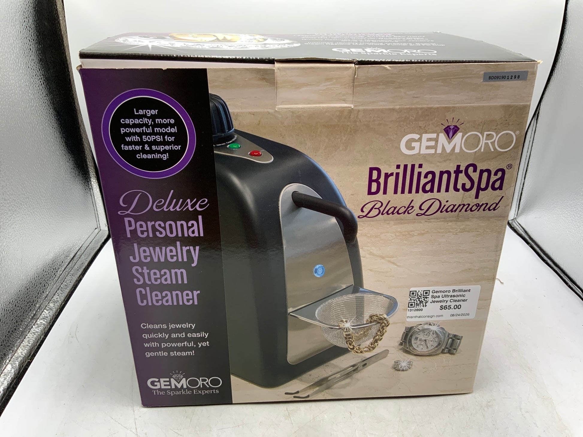 Gemoro Brilliant Spa Ultrasonic Jewelry Cleaner