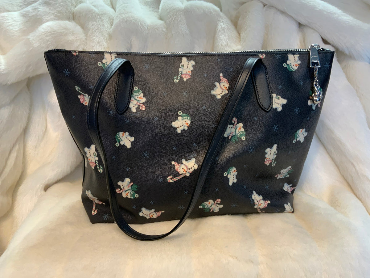 Coach Snowman Tote