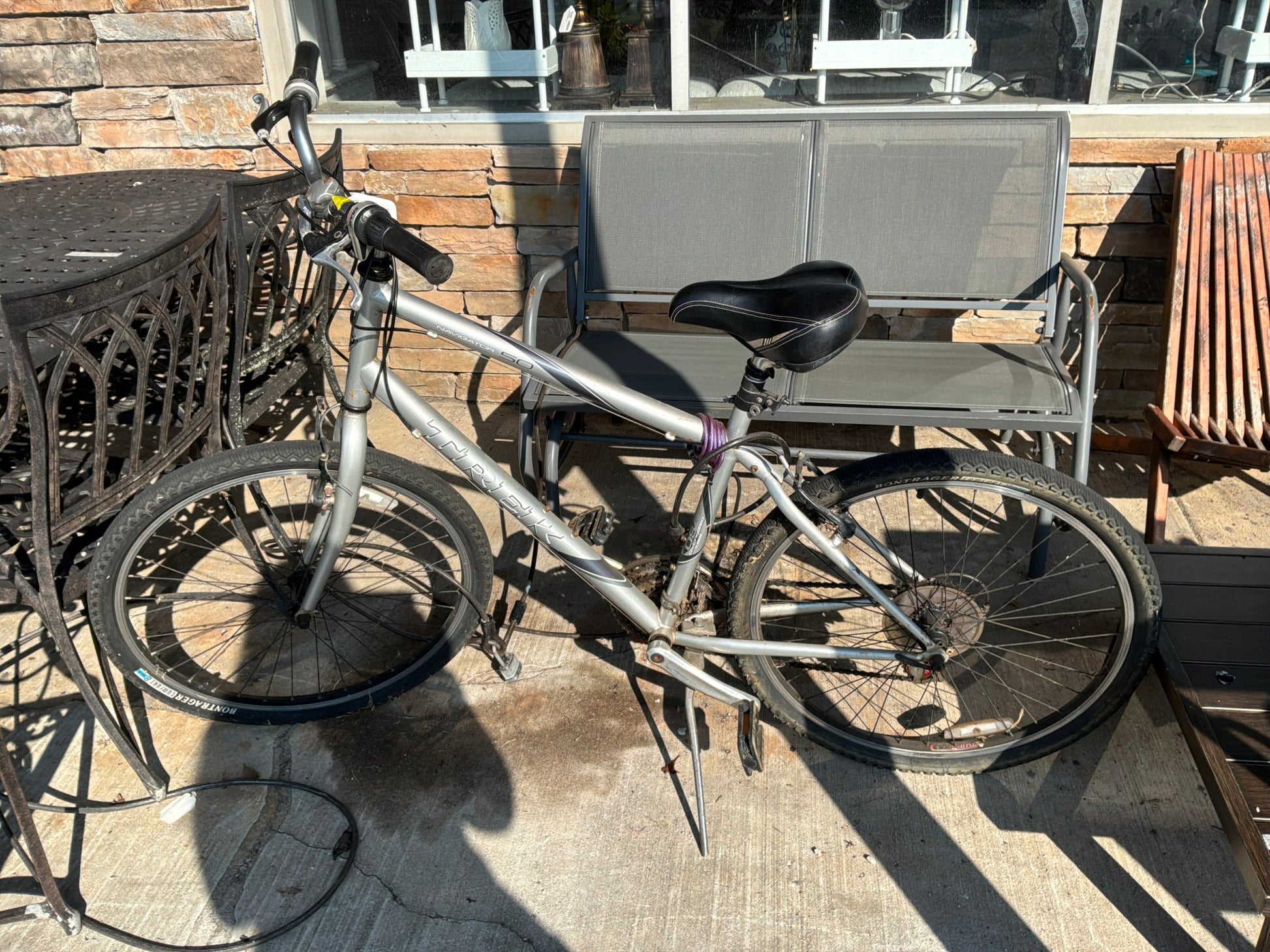 Grey Trek Bike