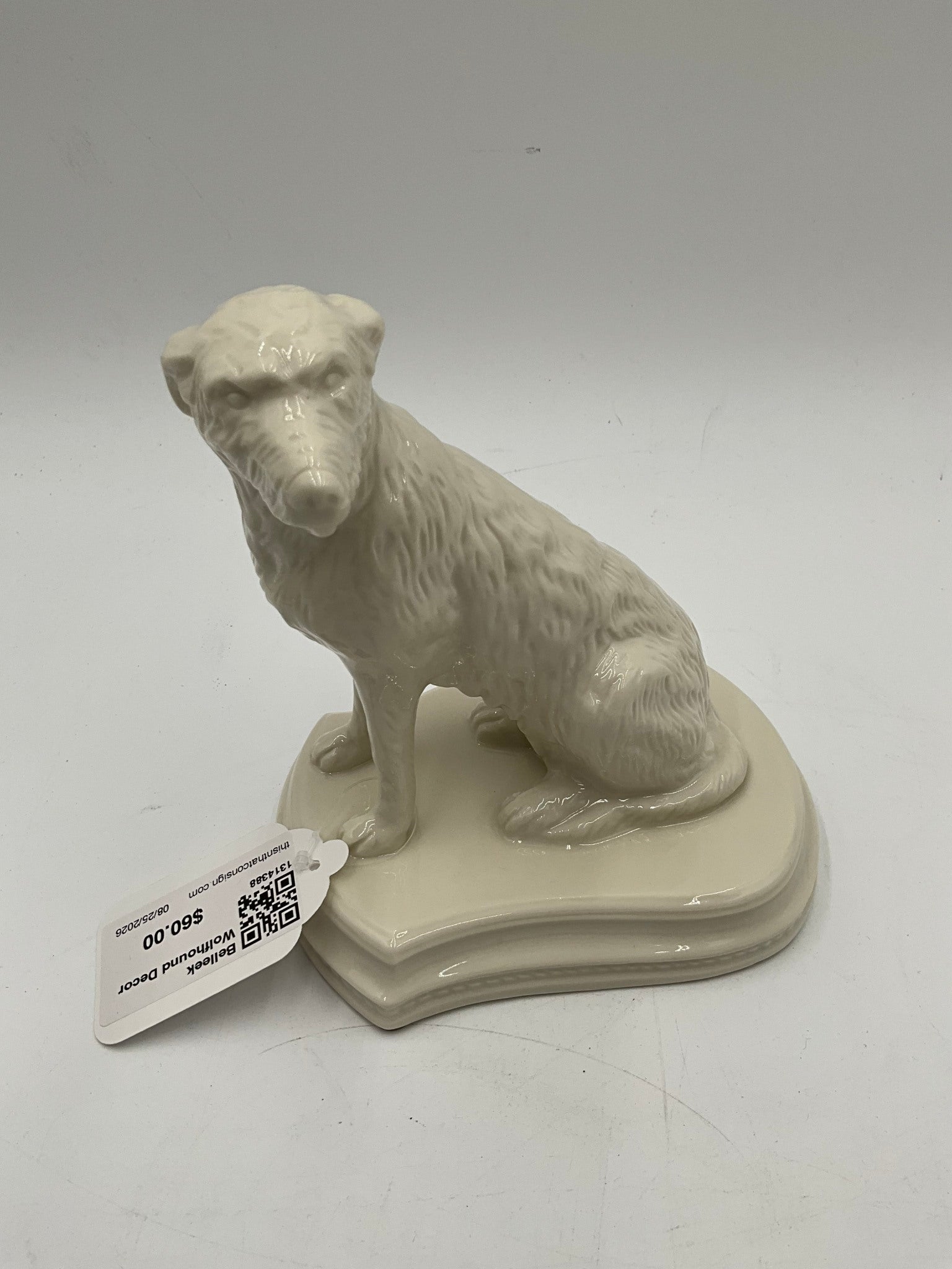 Belleek Wolfhound Decor