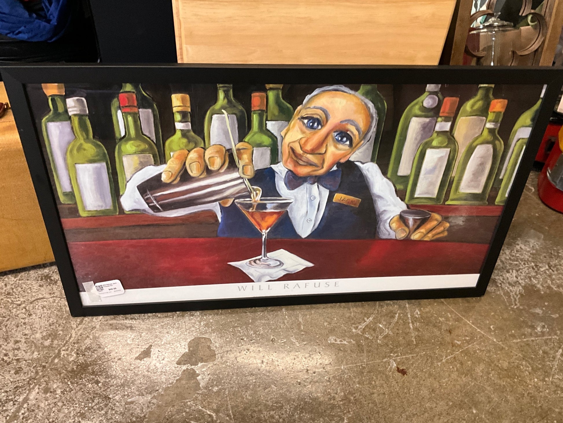 Will Refuse Jack Framed Art