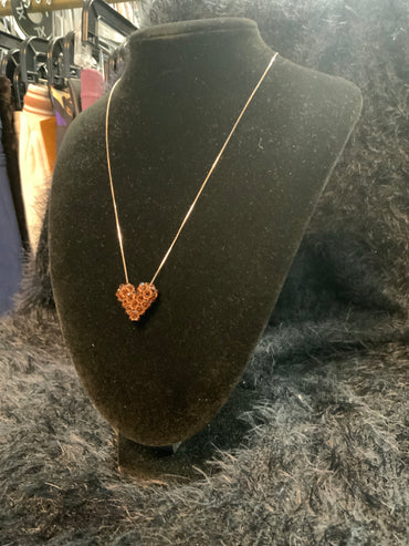 925 Sterling Silver Heart Necklace