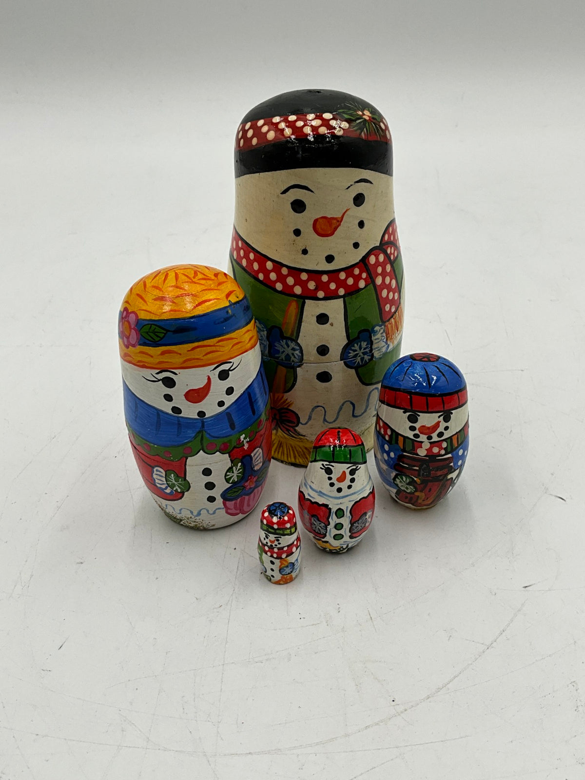 Snowman Nesting Doll