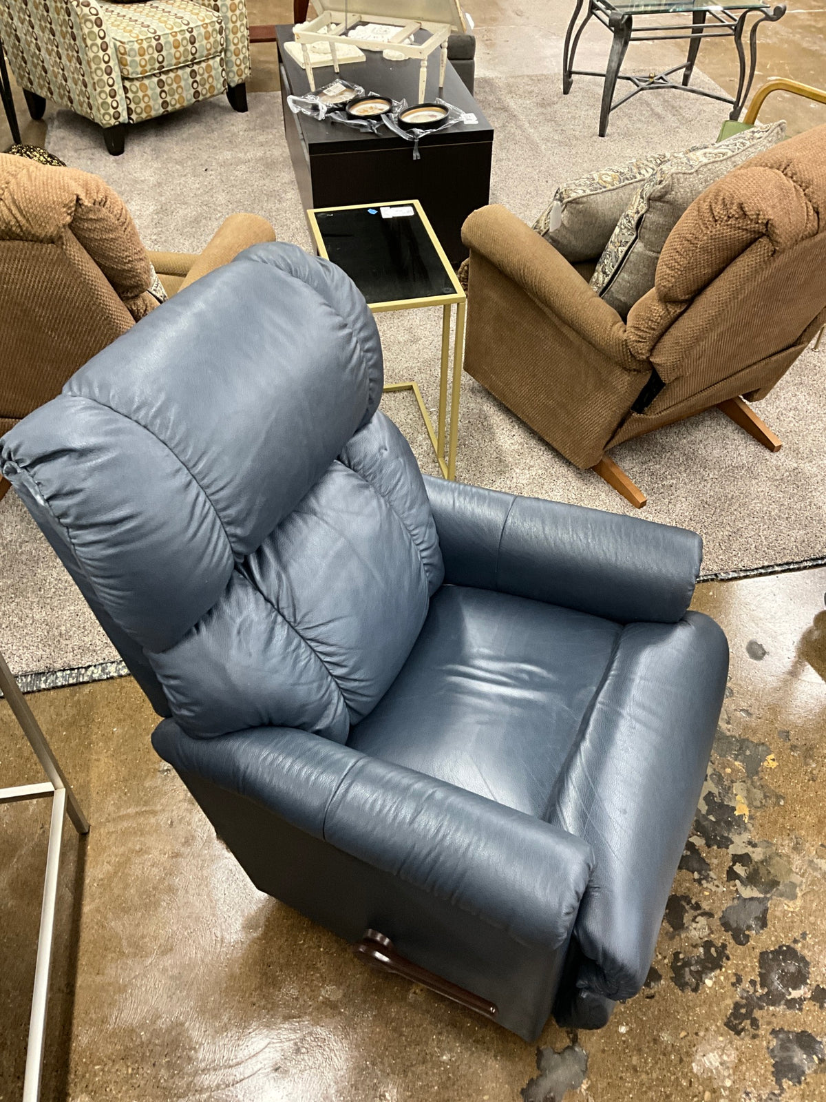 Blue Recliner