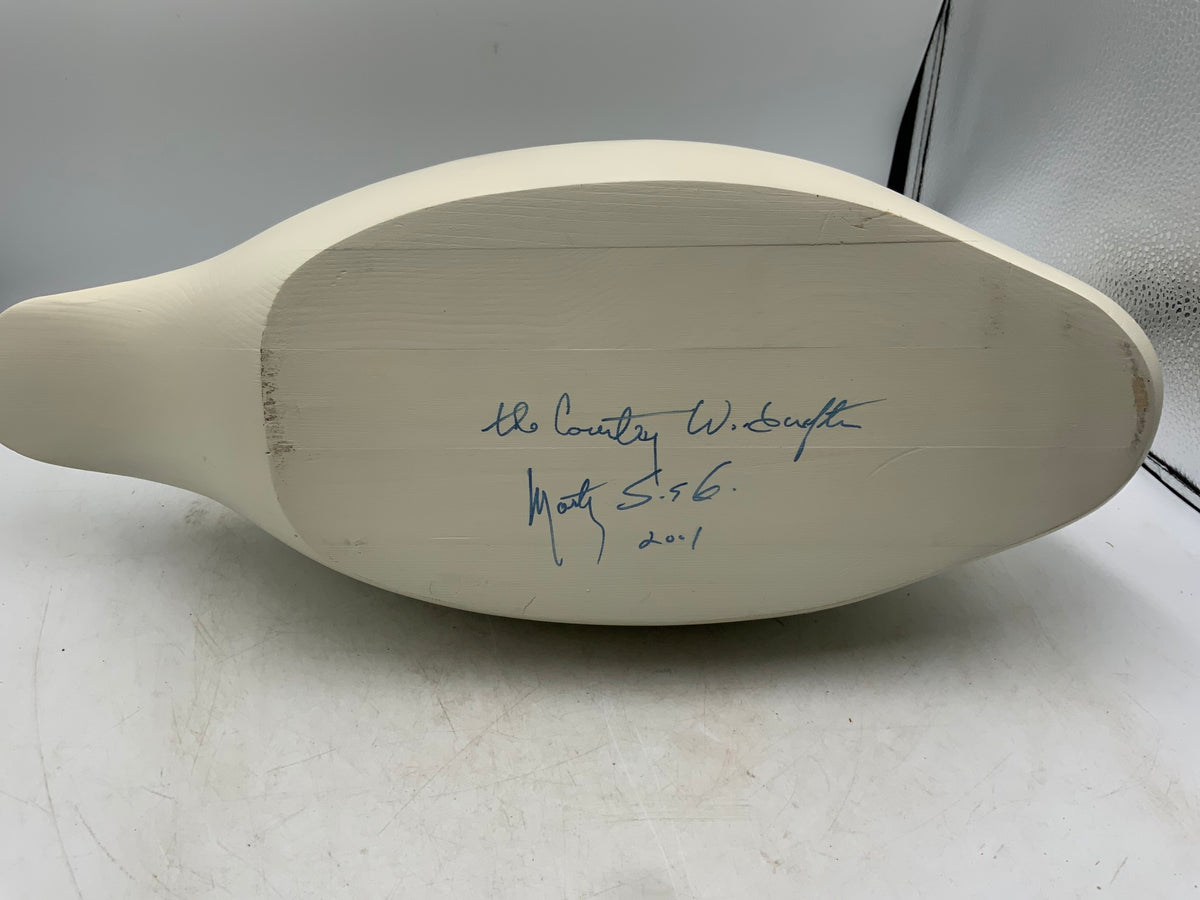 White Goose - Signed & Dated