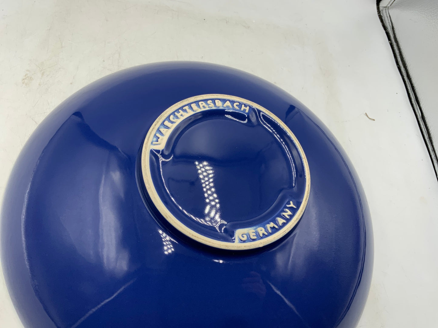 Blue Waechtersbach Serving Bowl