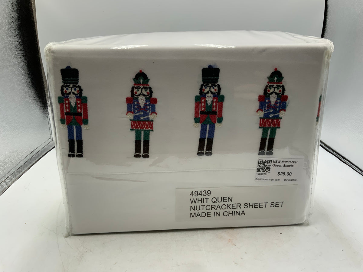 NEW Nutcracker Queen Sheets