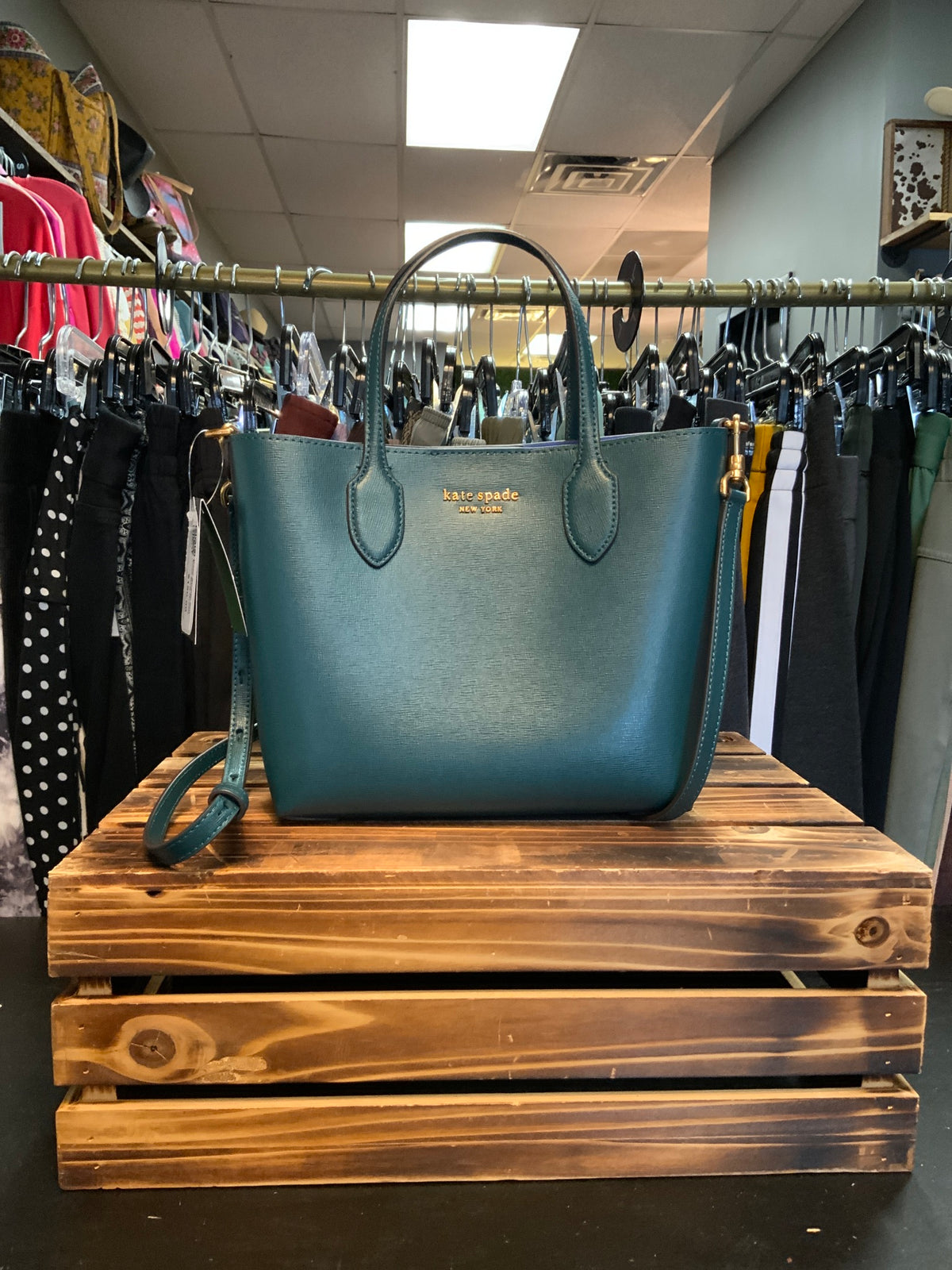 Kate Spade Sm Tote Bag Green