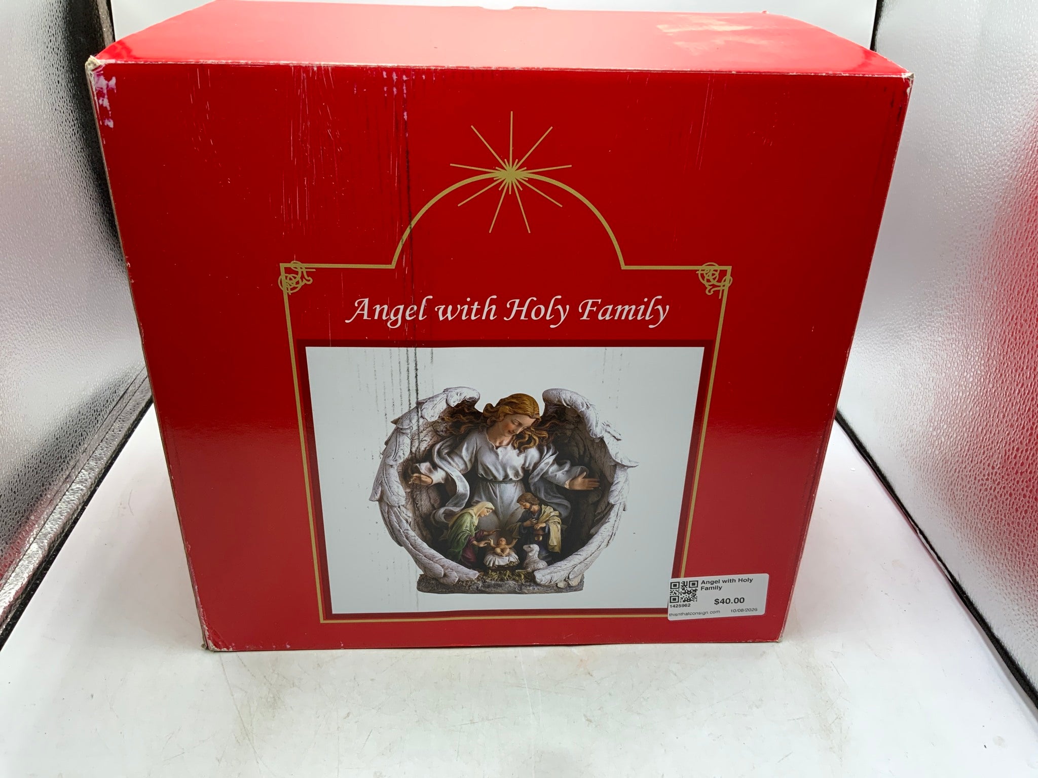 Angel with Holy Family