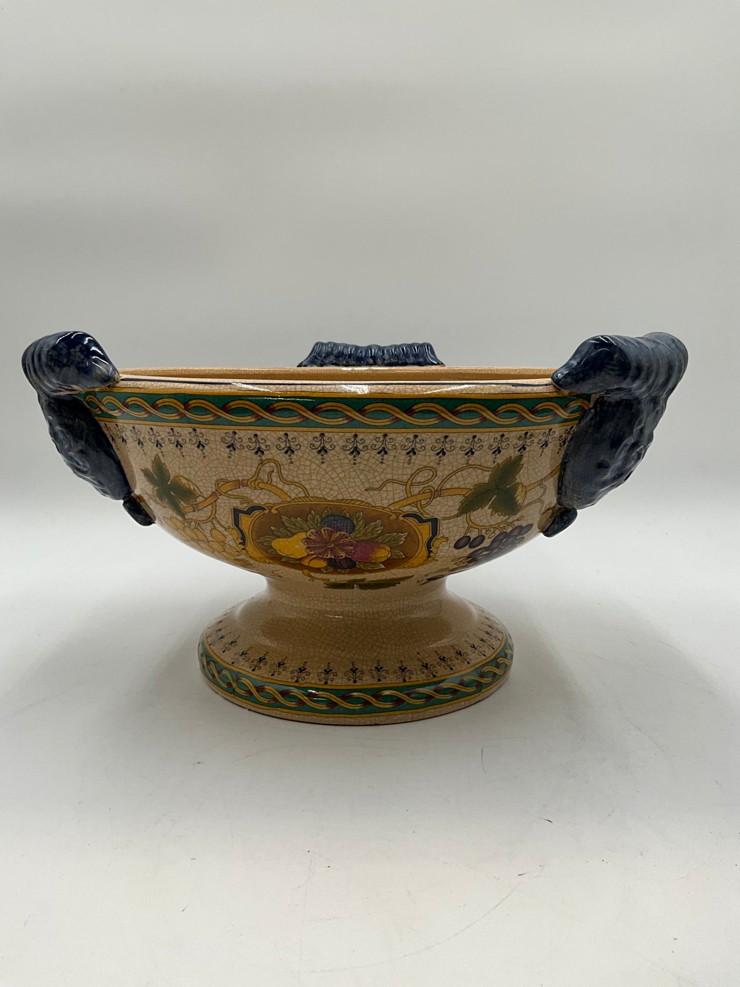 Xl Footed Decor Bowl