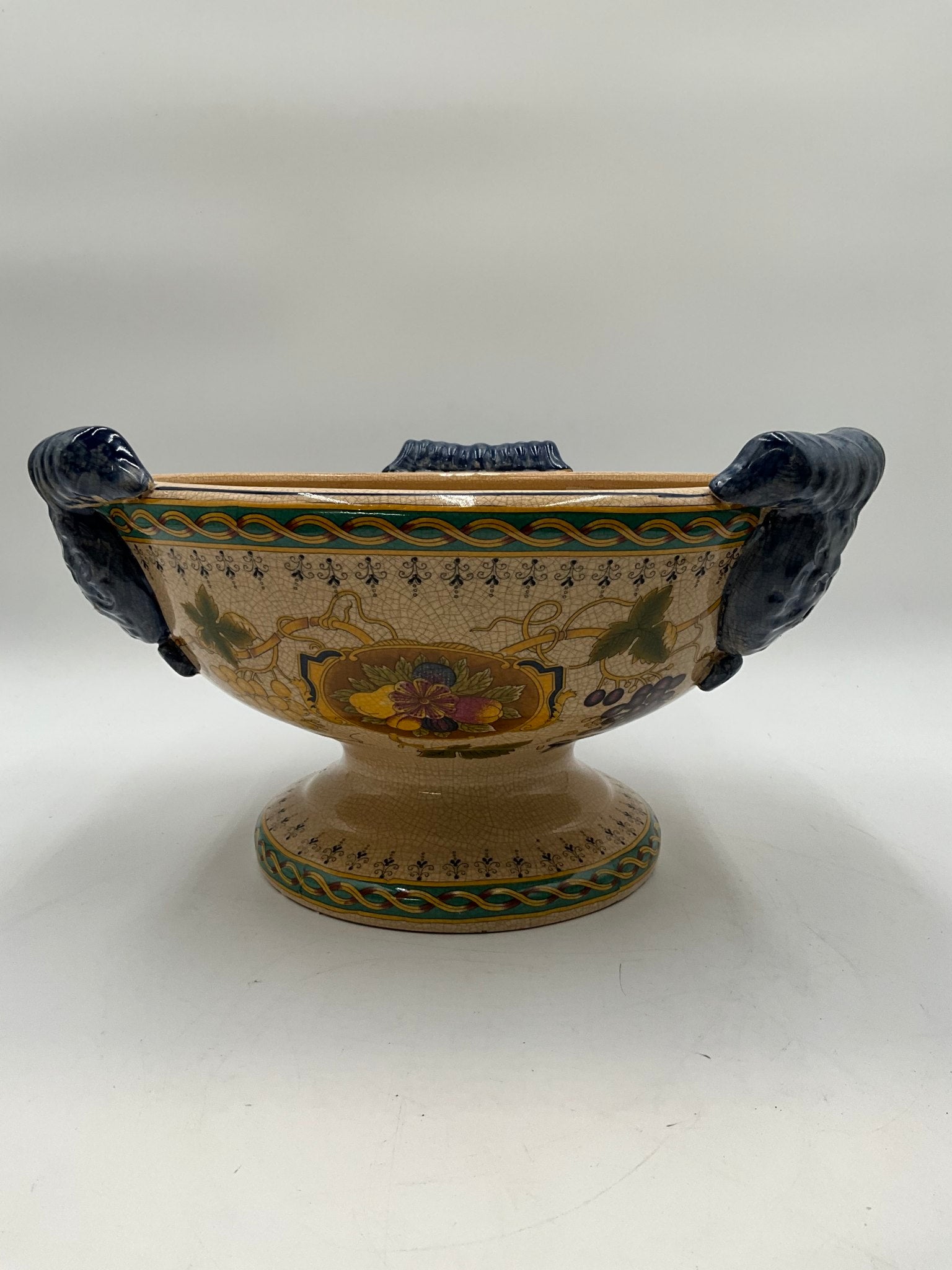 Xl Footed Decor Bowl