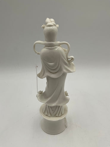 Porcelain Blanc de Chin White Statue