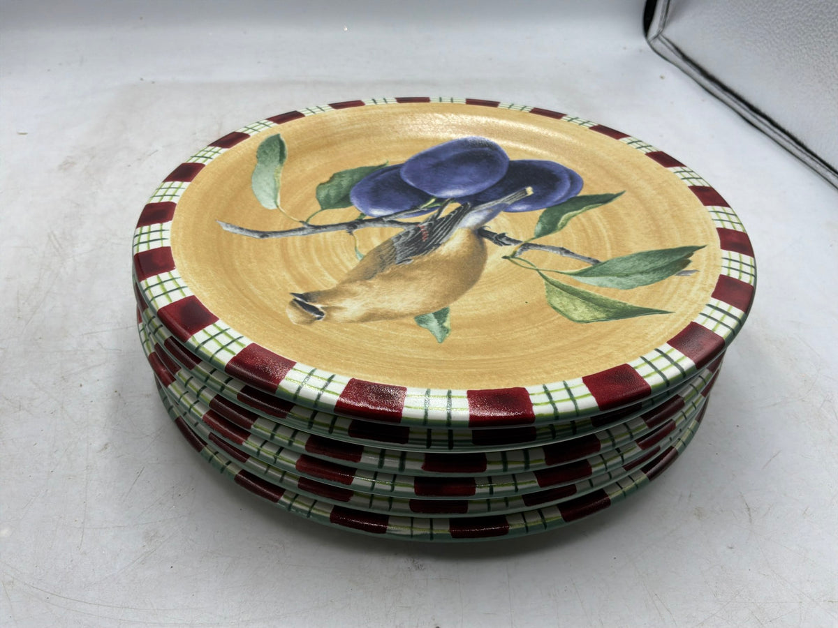 Set 6 Sm Lenox Plates