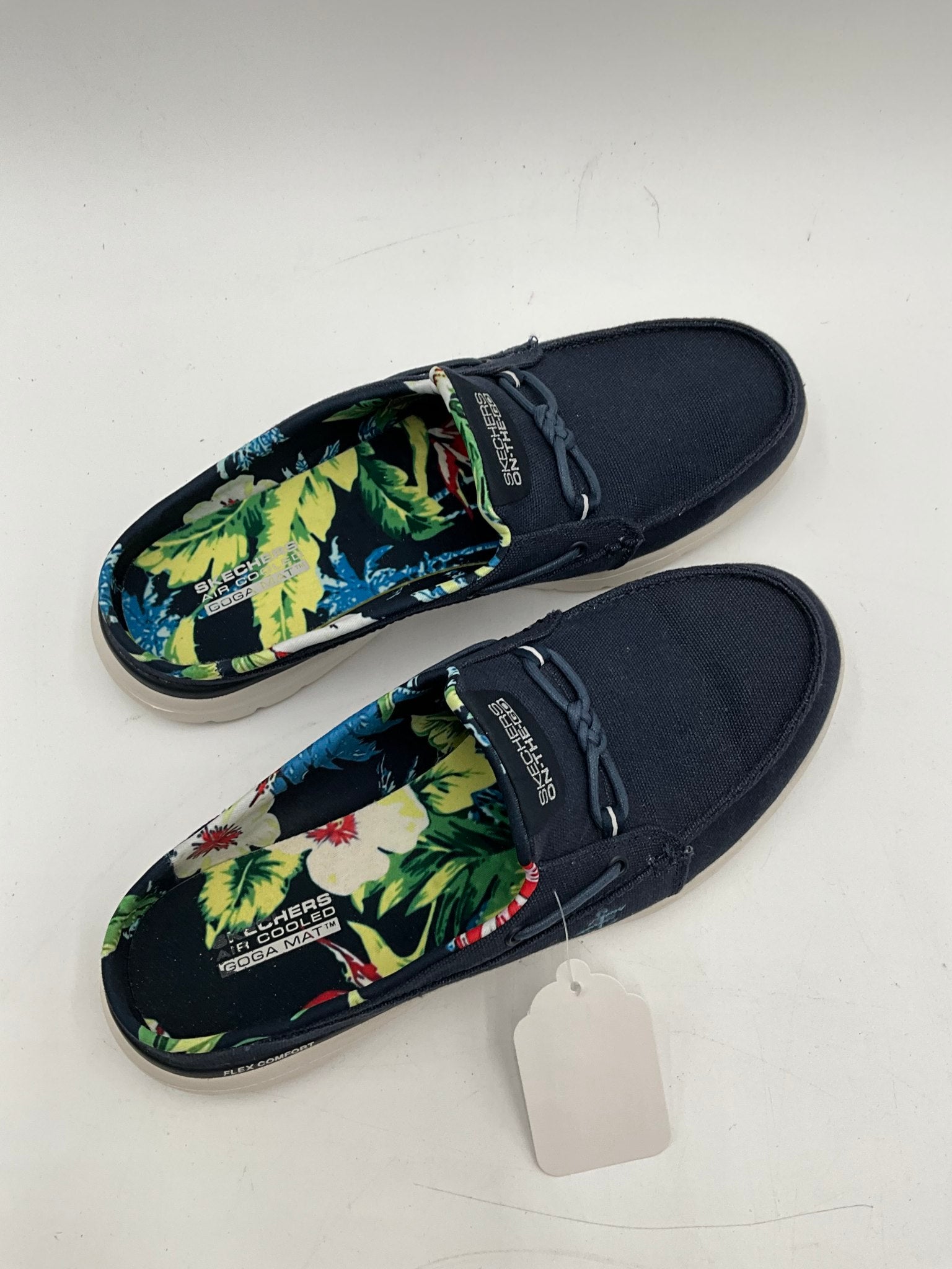 Skechers Backless Navy Slip Ons