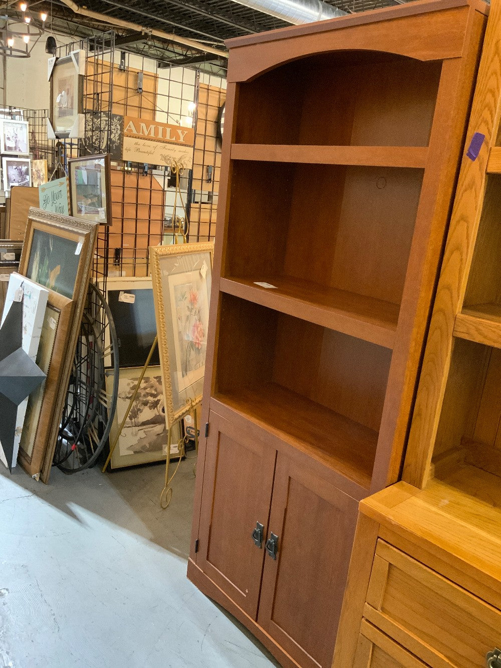 Wood Bookcase