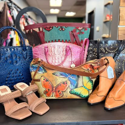 Boutique handbags, shoes and accessories