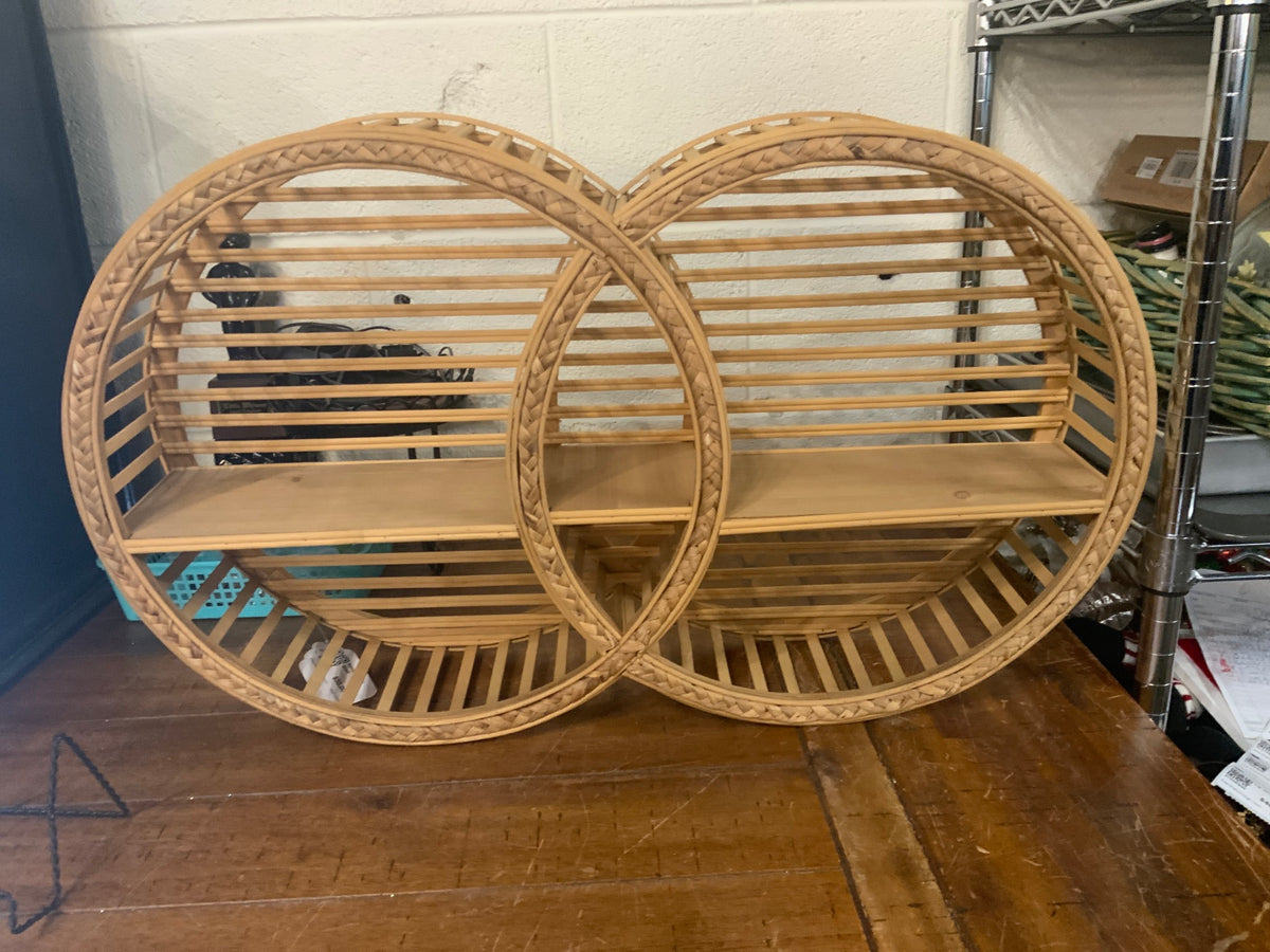 Bamboo Wall Shelf