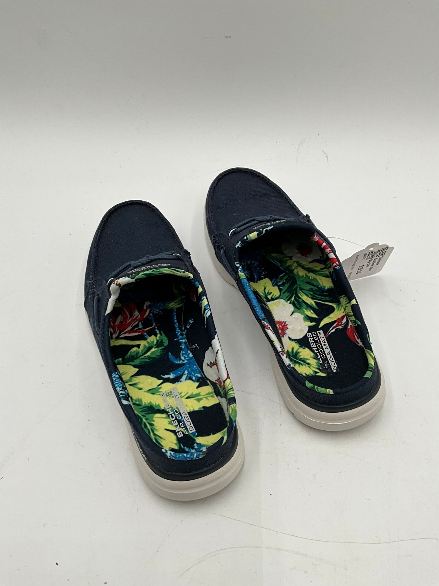 Skechers Backless Navy Slip Ons