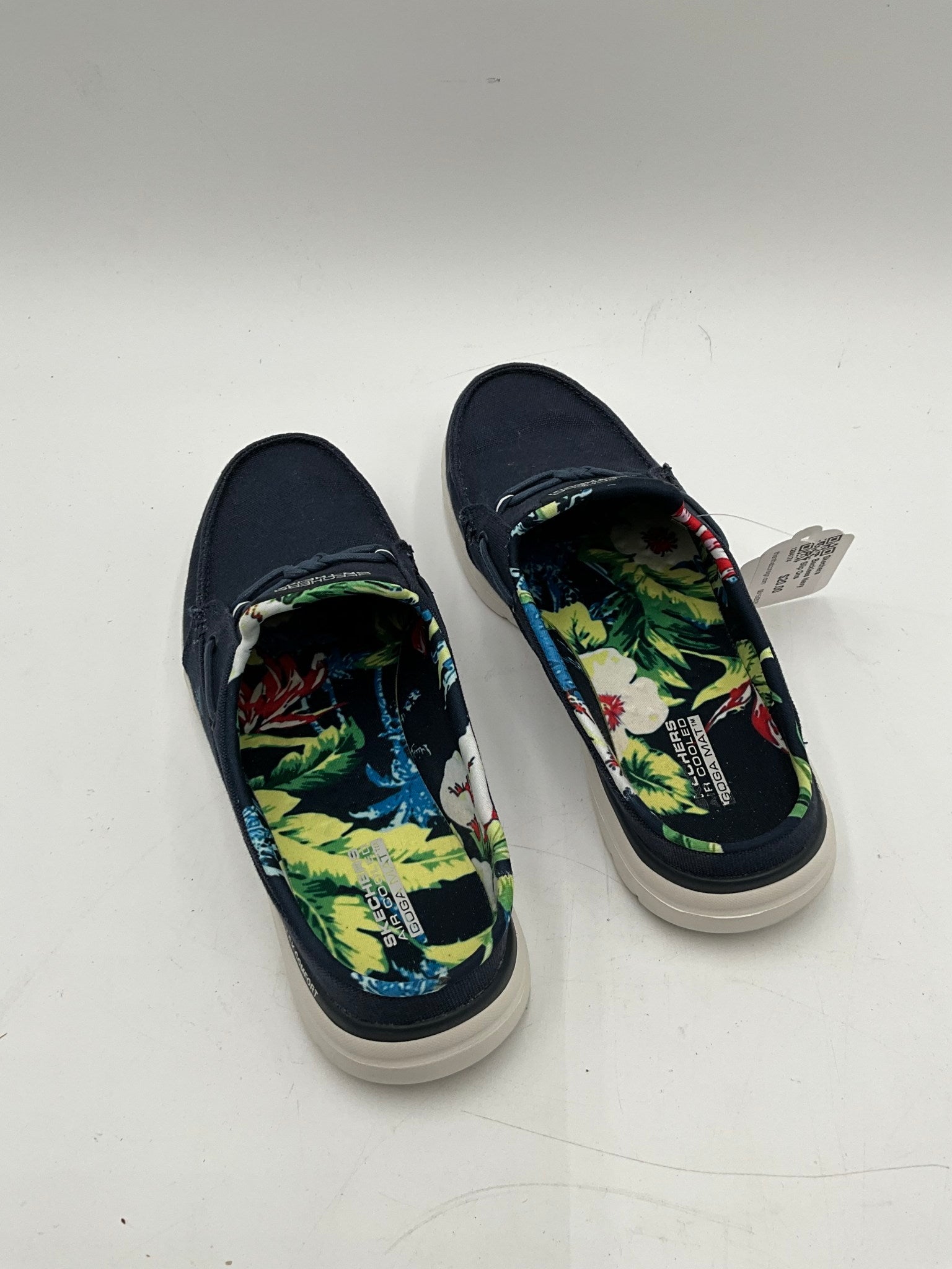 Skechers Backless Navy Slip Ons