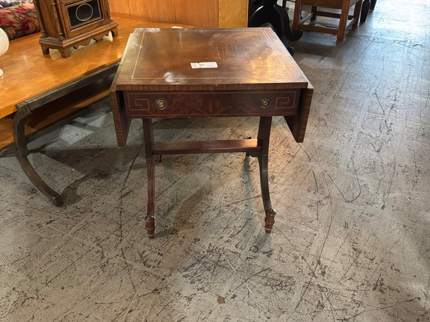 Wood Side Table