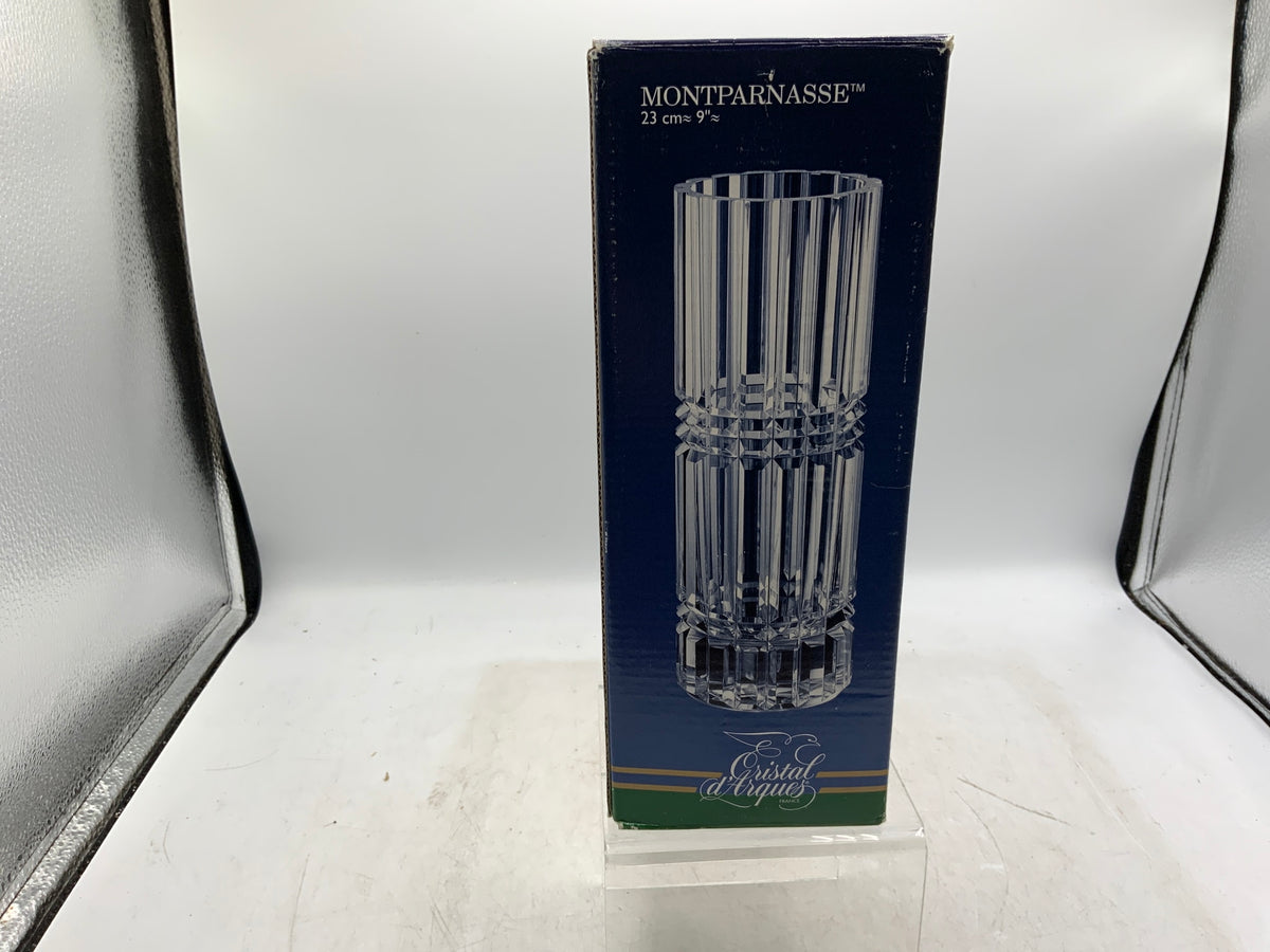 Crystal d Arques Vase NIB