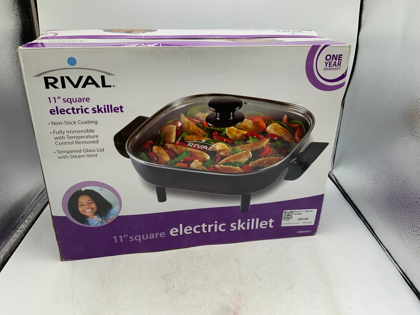 Rival 11" Square Griddle
