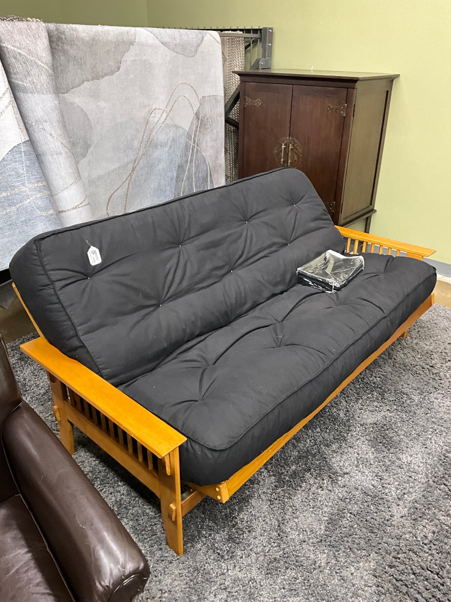 Black Futon w Extra Cover