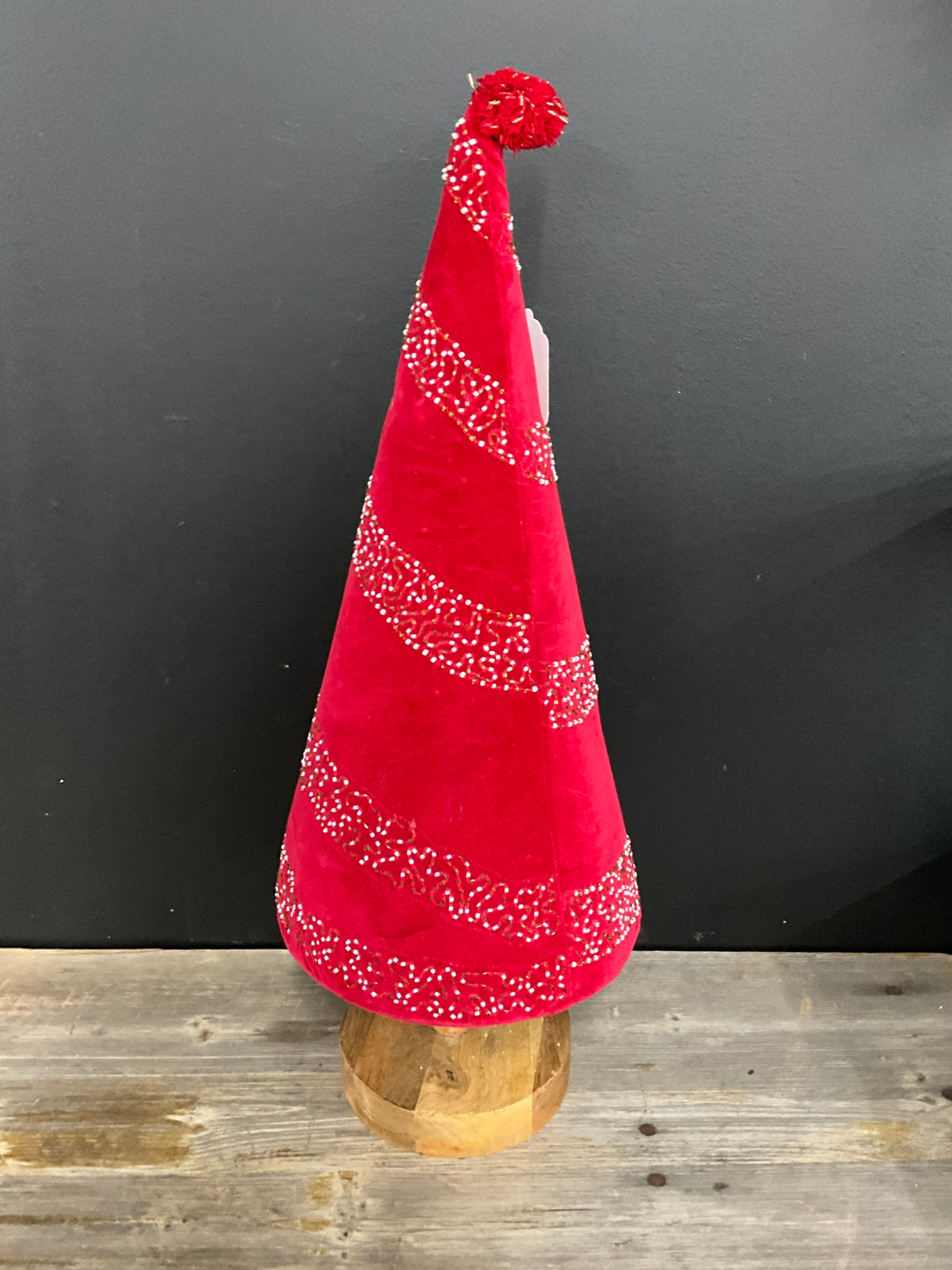 XL Red Felt Tree