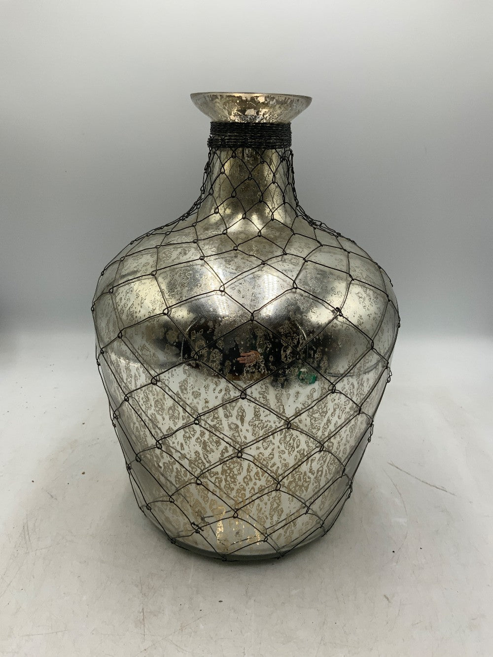 Mercury Glass Small Vase